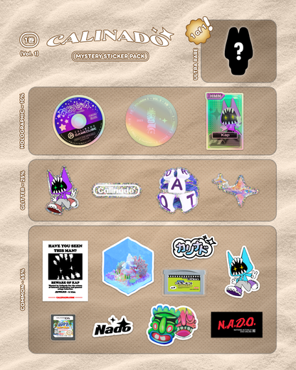 Mystery Sticker Pack [Vol. 1]