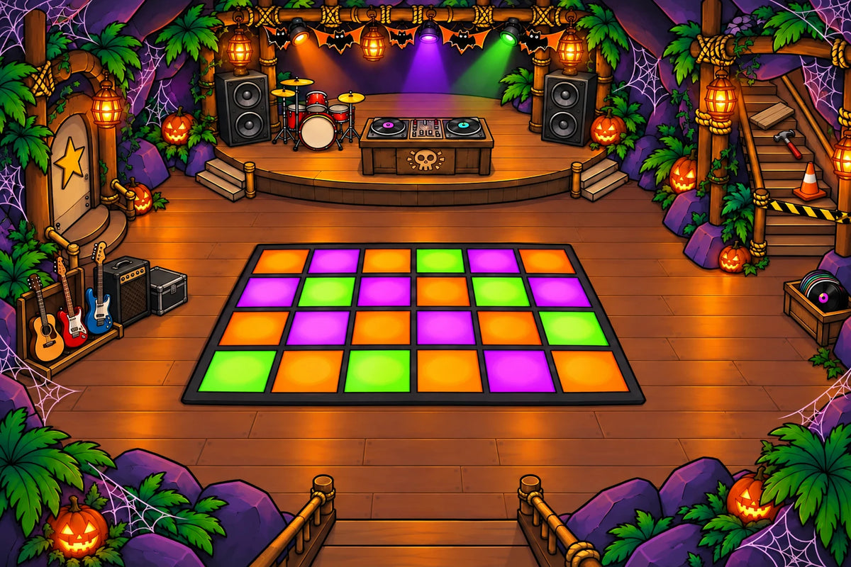 Club Nado dance floor inside Isla De Nado